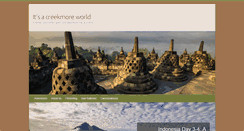 Desktop Screenshot of creekmoreworld.com